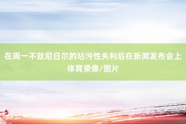 在周一不敌尼日尔的玷污性失利后在新闻发布会上体育录像/图片