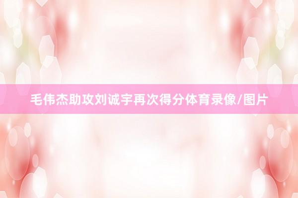 毛伟杰助攻刘诚宇再次得分体育录像/图片