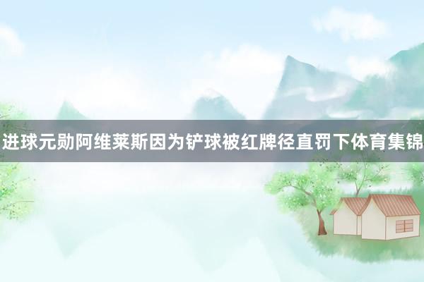 进球元勋阿维莱斯因为铲球被红牌径直罚下体育集锦