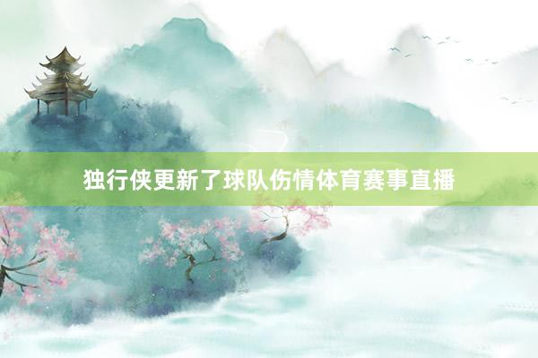 独行侠更新了球队伤情体育赛事直播