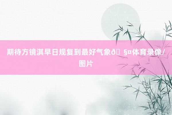 期待方镜淇早日规复到最好气象🧤体育录像/图片