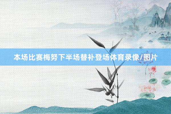 本场比赛梅努下半场替补登场体育录像/图片