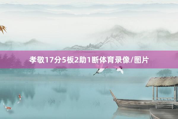 孝敬17分5板2助1断体育录像/图片