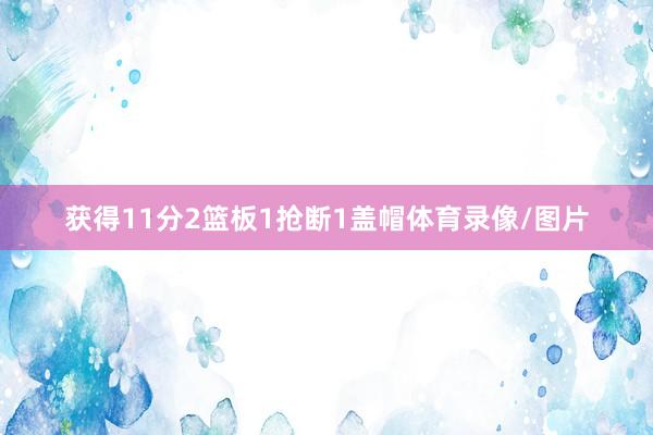 获得11分2篮板1抢断1盖帽体育录像/图片