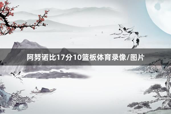 阿努诺比17分10篮板体育录像/图片