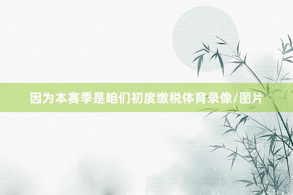 因为本赛季是咱们初度缴税体育录像/图片