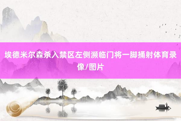 埃德米尔森杀入禁区左侧濒临门将一脚捅射体育录像/图片