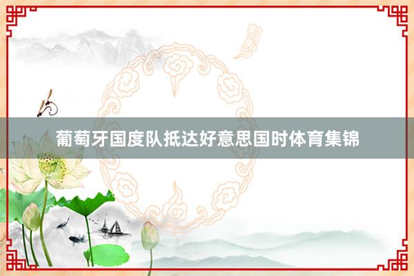 葡萄牙国度队抵达好意思国时体育集锦